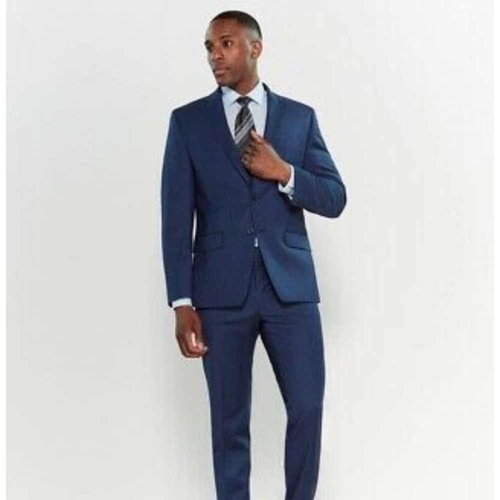 Michael Kors Kelson Navy blazer Suit Jacket